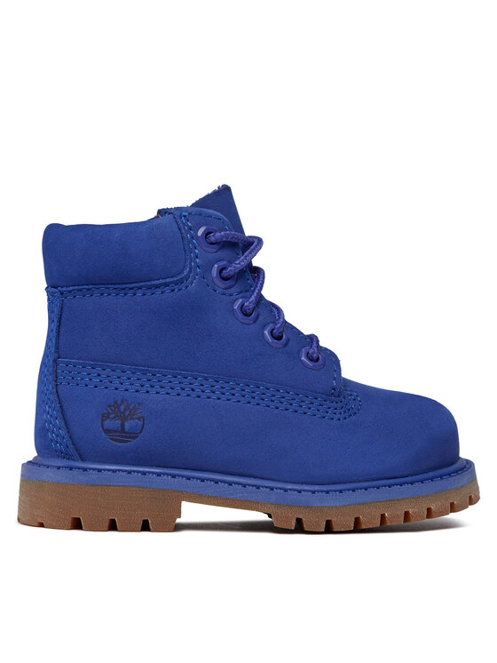 Trappers Timberland 6 In Premium Wp Boot TB0A64M1G581 Bright Blue Nubuck