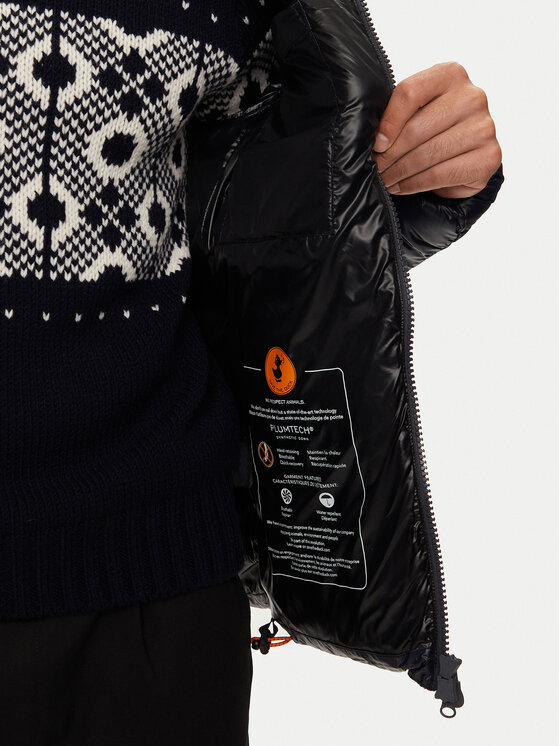 Save The Duck Save The Duck Télikabát D31280M LUCK19 Sötétkék Regular Fit