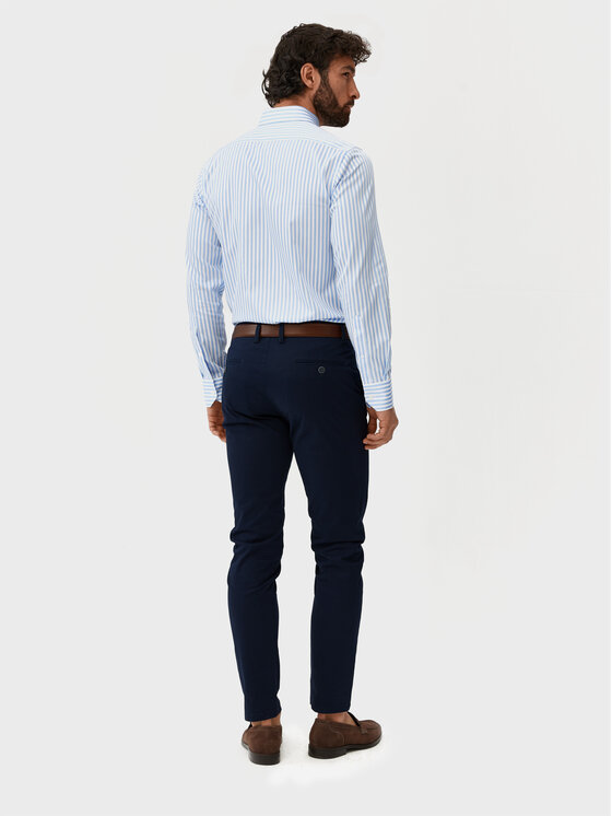Evenemen Evenemen Koszula Capri Niebieski Slim Fit