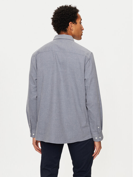 INDICODE INDICODE Srajca Darian 25-354 Modra Regular Fit