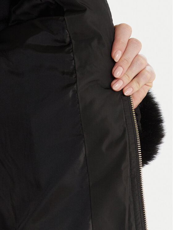 Artigli Artigli Átmeneti kabát ACPM003096 Fekete Regular Fit