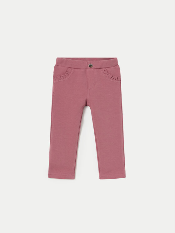 Mayoral Mayoral Pantaloni di tessuto 560 Rosa Regular Fit