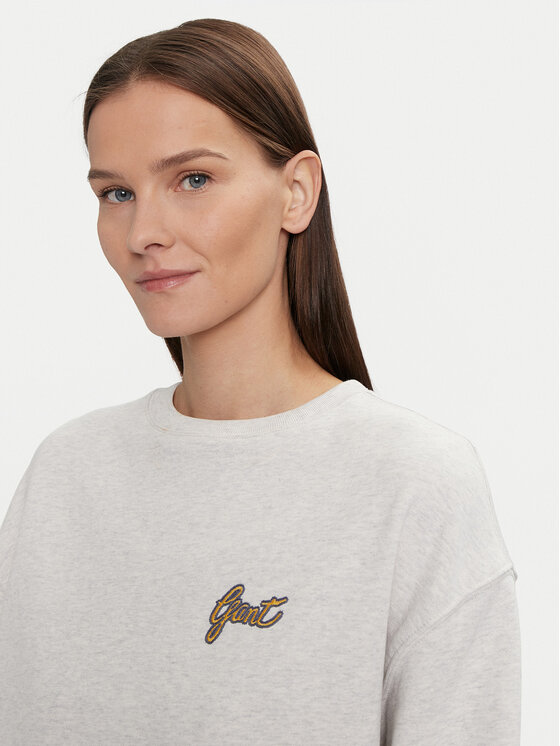 Gant Gant Μπλούζα 4201239 Γκρι Loose Fit