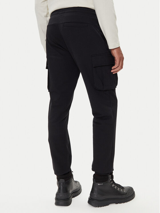 Aeronautica Militare Aeronautica Militare Παντελόνι φόρμας 252PF1010UF00662 Μαύρο Regular Fit