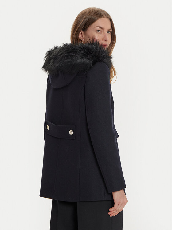 Morgan Morgan Wollmantel 242-GMARIE Dunkelblau Regular Fit