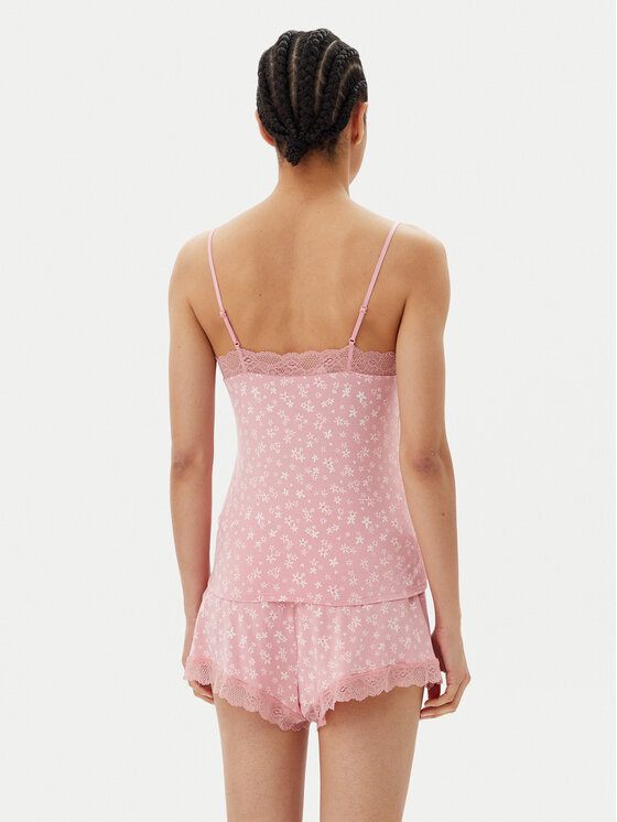 Hunkemöller Hunkemöller Pyžamo 302095 Ružová Regular Fit