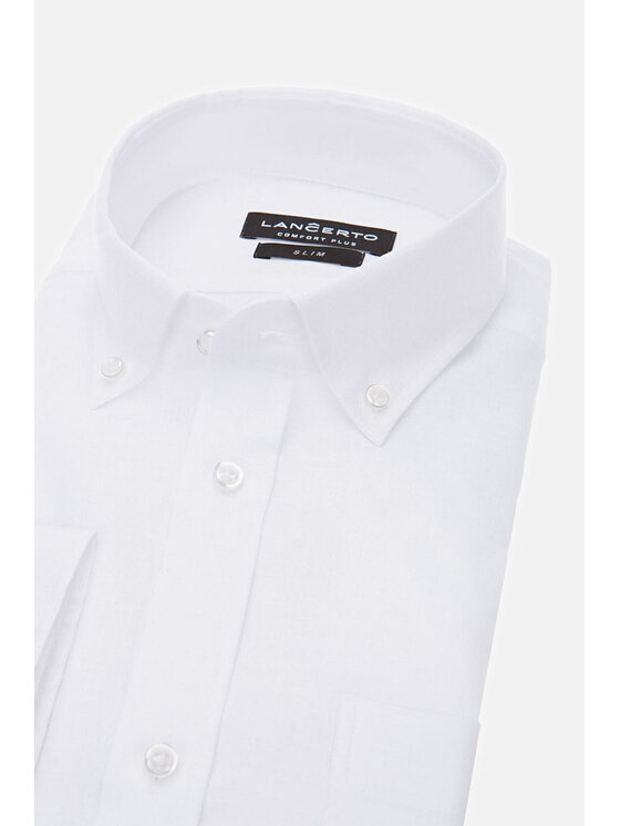 Lancerto Lancerto Koszula Astrid 2 KO051120000129 Biały Slim Fit