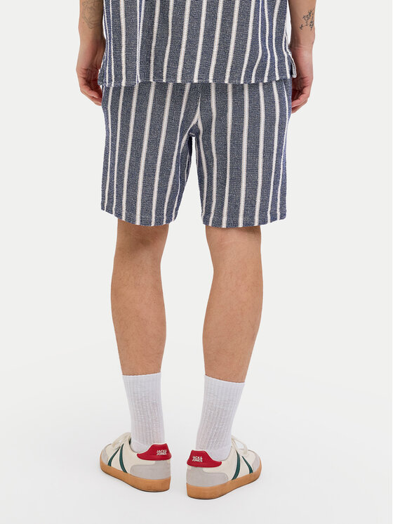 Jack&Jones Jack&Jones Kratke hlače iz tkanine Jaiden 12274413 Modra Relaxed Fit