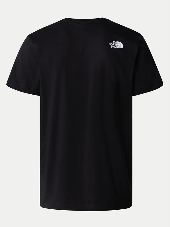 The North Face The North Face T-Shirt Never Stop NF0A87NS Czarny Regular Fit
