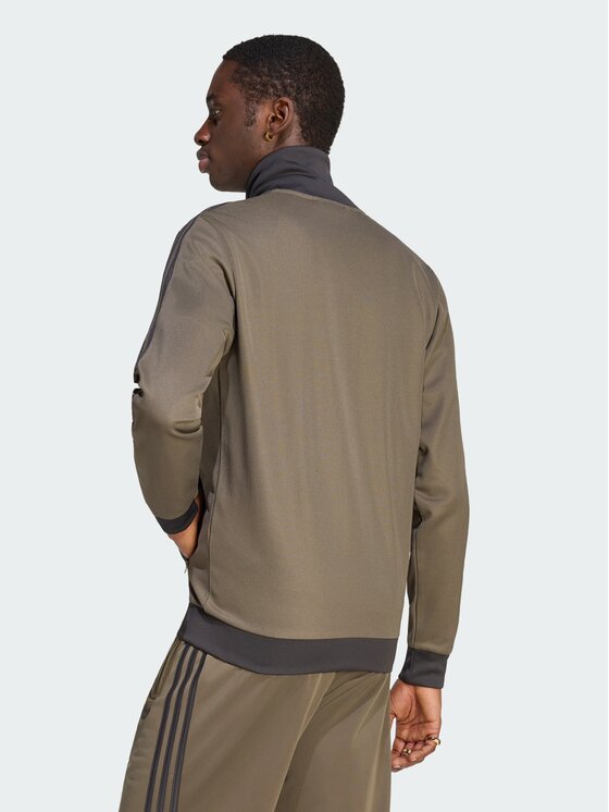 adidas adidas T-Shirt 159248 Brązowy Slim Fit