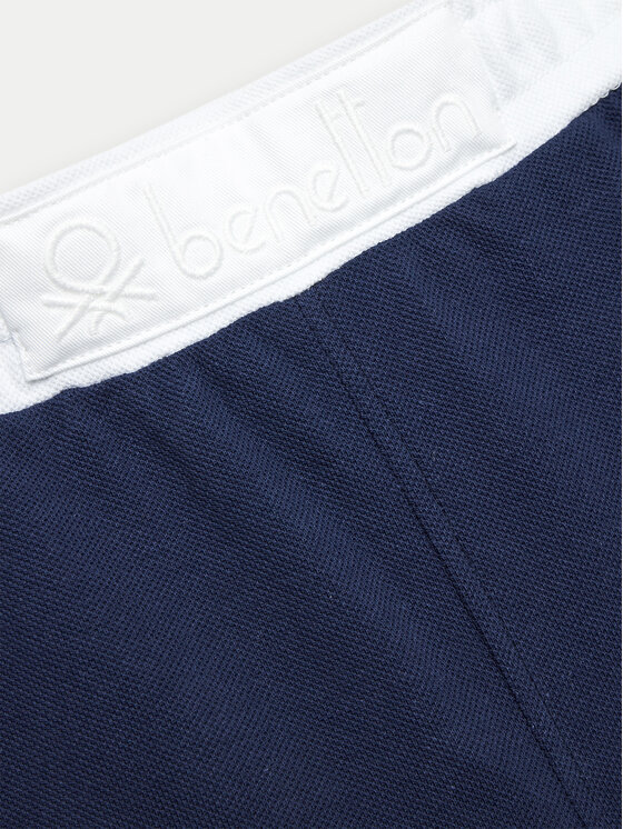 United Colors Of Benetton United Colors Of Benetton Szorty sportowe 3088G901H Niebieski Regular Fit