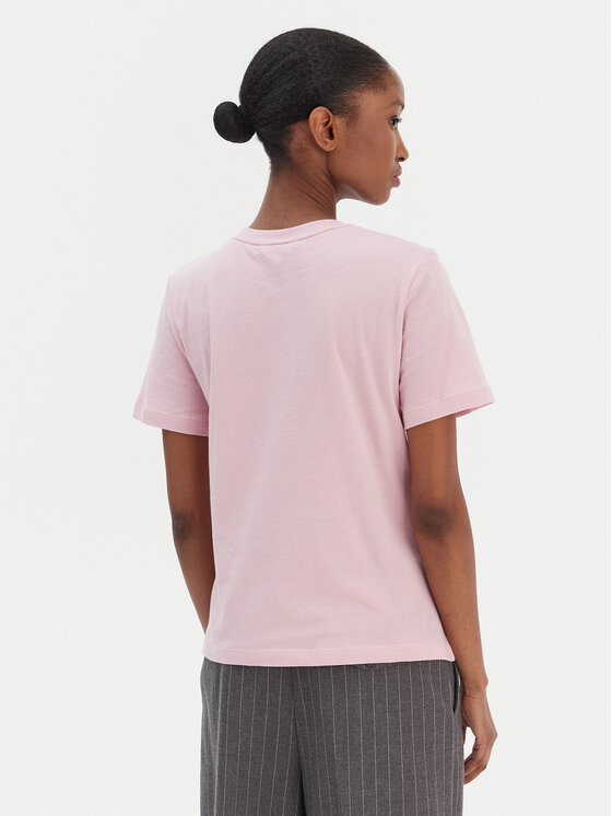 Tommy Hilfiger Tommy Hilfiger T-Shirt Logo WW0WW40276 Rosa Regular Fit