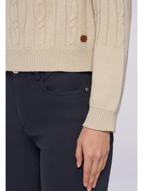 Trussardi Trussardi Maglione M7406001130N002 Beige Regular Fit