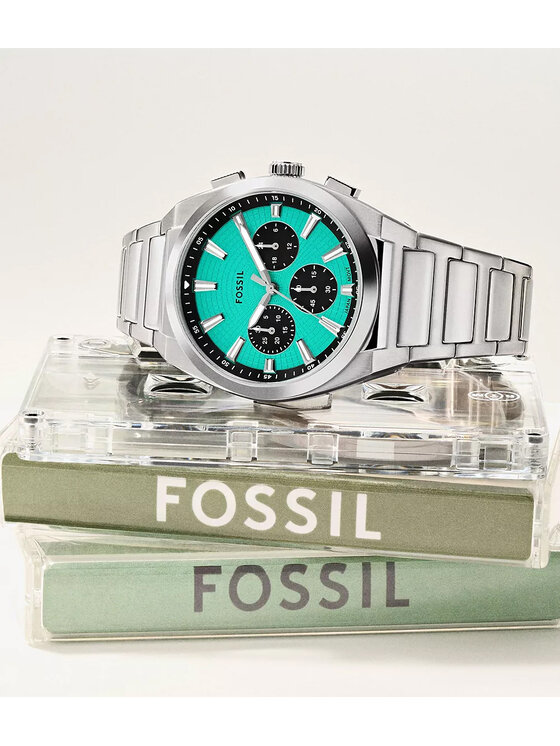 Fossil Fossil Hodinky FS6117 Strieborná
