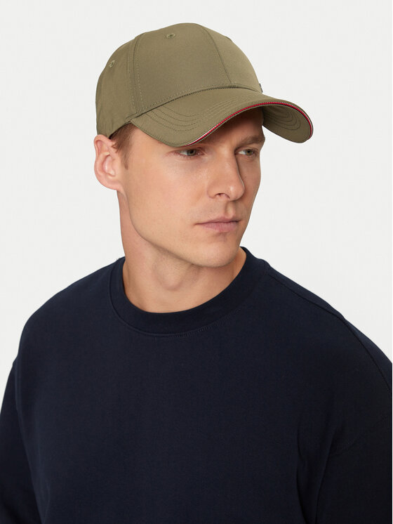Șapcă Tommy Hilfiger Corp 6 Panel AM0AM13336 Verde