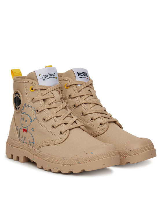 Palladium Palladium Schnürstiefeletten Pampa-Petit Prince 74449-286-M Beige