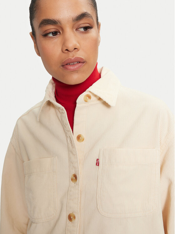 Levi's® Levi's® Cămașă Orion A8691-0011 Écru Regular Fit