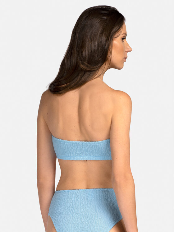 Miss Lou Miss Lou Bikini pezzo sopra G-SP2-NB Blu