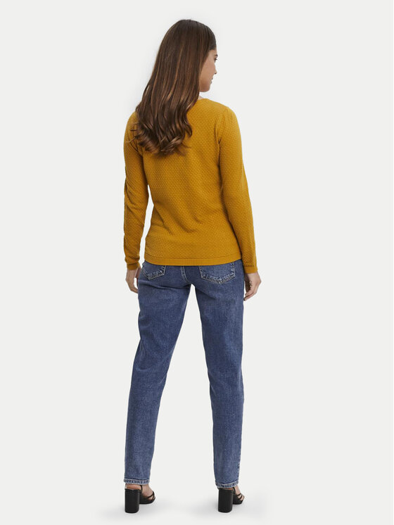 Vero Moda Vero Moda Džemper Care 10136644 Narančasta Regular Fit