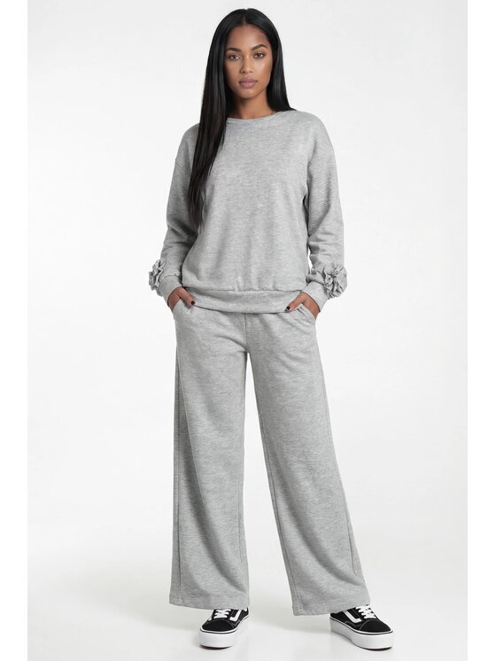 FIGL FIGL Φόρμα M1316 Γκρι Straight Fit