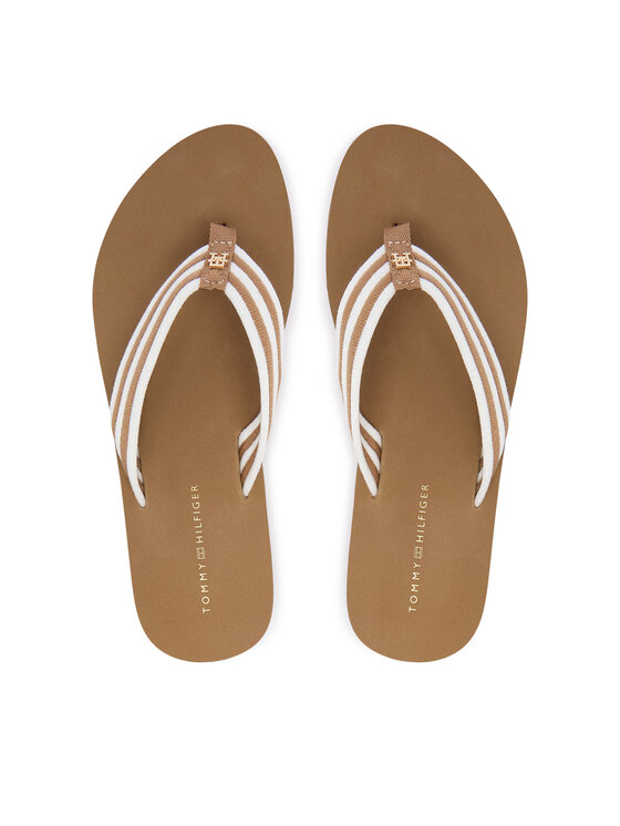 Tommy Hilfiger Tommy Hilfiger Infradito FW0FW09196 Beige chiaro