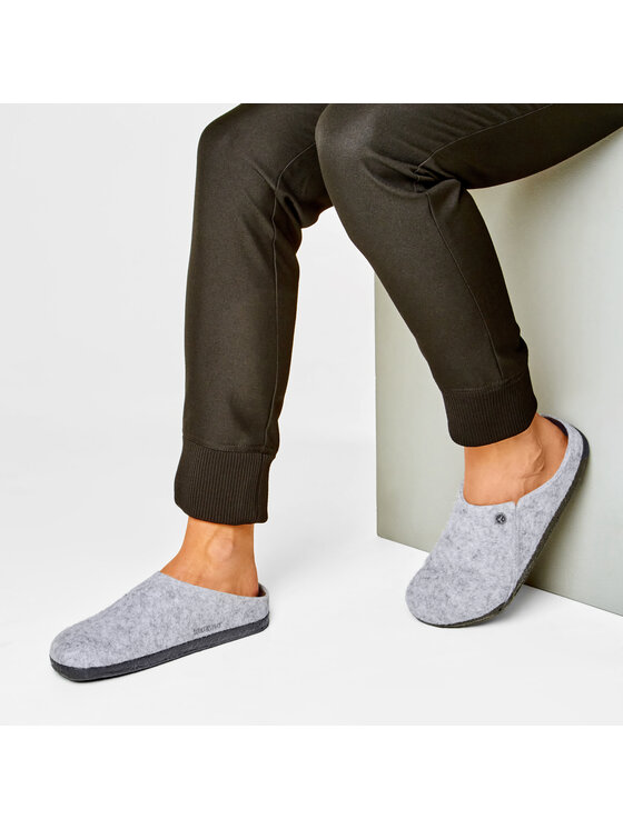 Birkenstock Birkenstock Παντόφλες Σπιτιού Zermatt Rivet 1015080 Γκρι