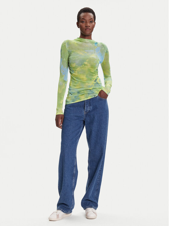 Desigual Desigual Golf Calgary 25WWJF37 Zielony Regular Fit