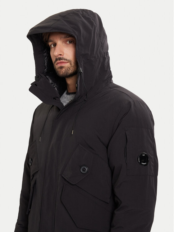 C.P. Company C.P. Company Зимове пальто 19CMOW195A110419A 999 Чорний Regular Fit