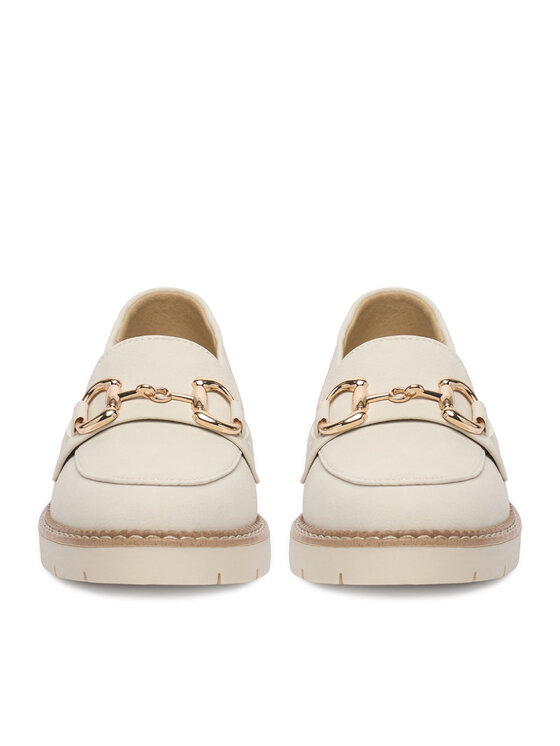 JENNY JENNY Loafersy CEO-EVELINNE WS5885-01 Écru