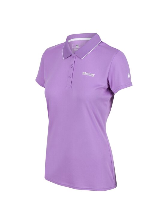 Regatta Regatta Polo Maverick V Fioletowy Performance Fit