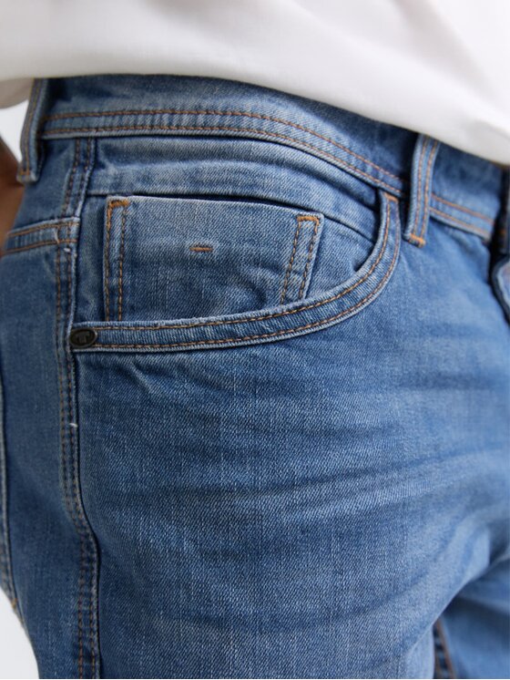 Tom Tailor Tom Tailor Jeansy JOSH Niebieski Slim Fit