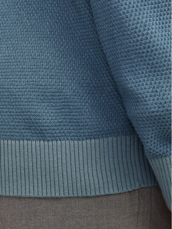 Jack&Jones Jack&Jones Sweter Globe 12258139 Niebieski Regular Fit