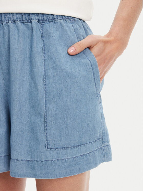 United Colors Of Benetton United Colors Of Benetton Бермуди 4DHJD9022 Голубий Relaxed Fit