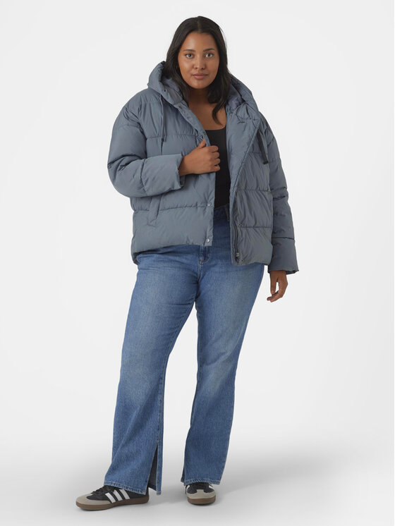 Vero Moda Curve Vero Moda Curve Winterjacke 10297293 Grau Regular Fit
