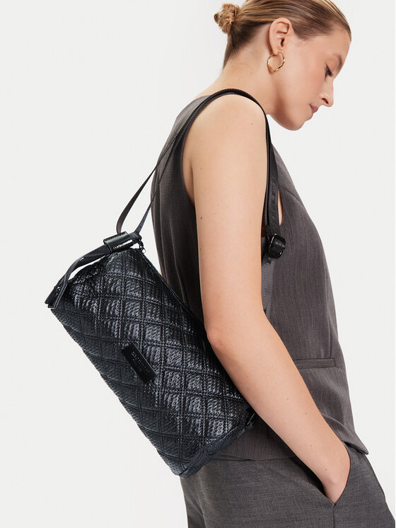 Monnari Monnari Handtasche TORIMP0-24Z-BAG4401-KM20 Schwarz