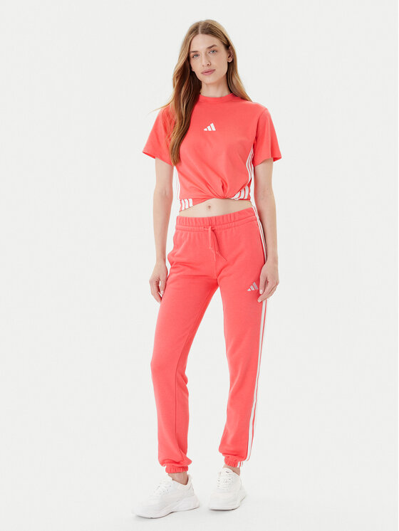 adidas adidas T-Shirt Essentials 3-Stripes KE4377 Korallenfarben Regular Fit