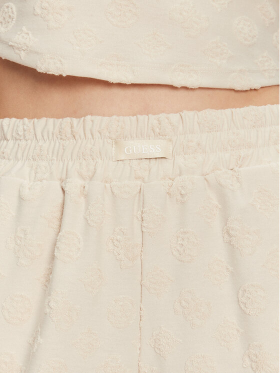 Guess Guess Pantaloncini sportivi V5GD16 KCT02 Beige Regular Fit