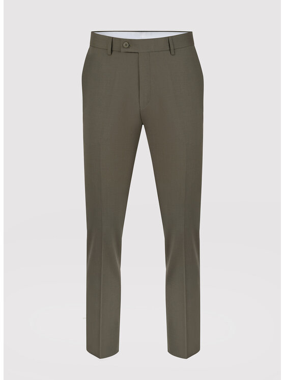 Pako Lorente Pako Lorente Spodnie garniturowe P23SF-6G-008 Zielony Slim Fit