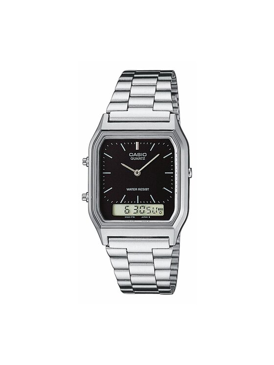 Casio Casio Hodinky AQ-230A-1DMQYES Stříbrná