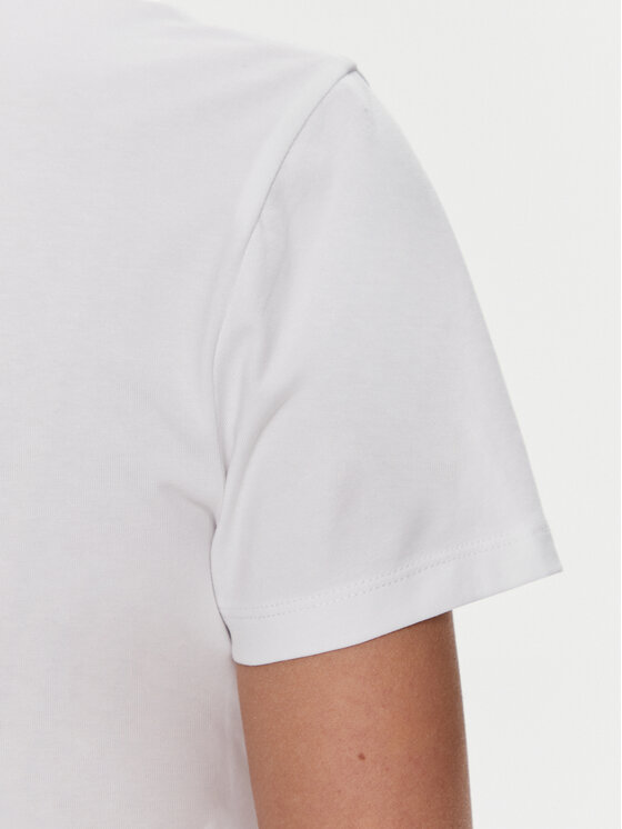 Calvin Klein Jeans Calvin Klein Jeans Vestito da giorno Diffused Monologo J20J223056 Bianco Slim Fit