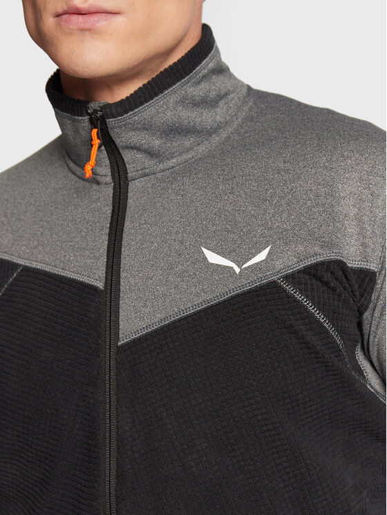 Salewa Salewa Полар Puez Hybrid 27388 Черен Athletic Fit