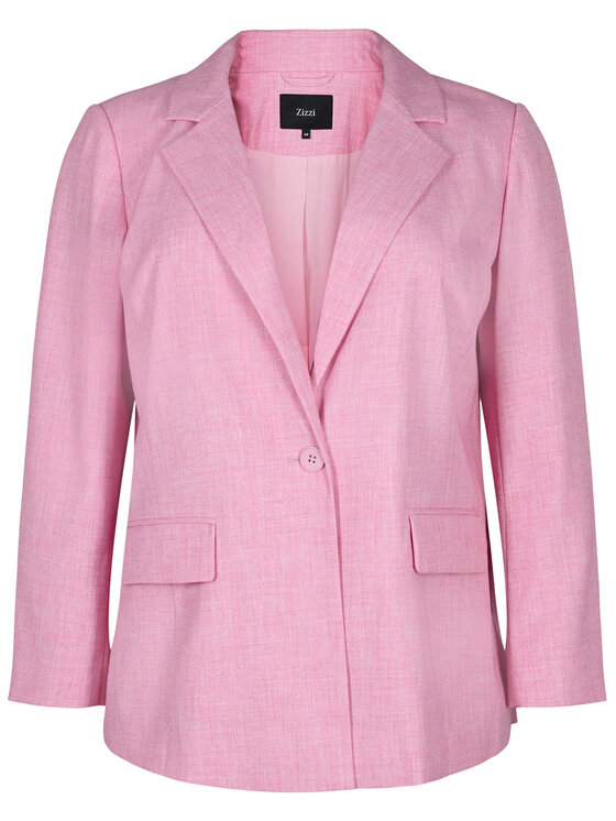 Zizzi Sako M90007A Ružová Regular Fit