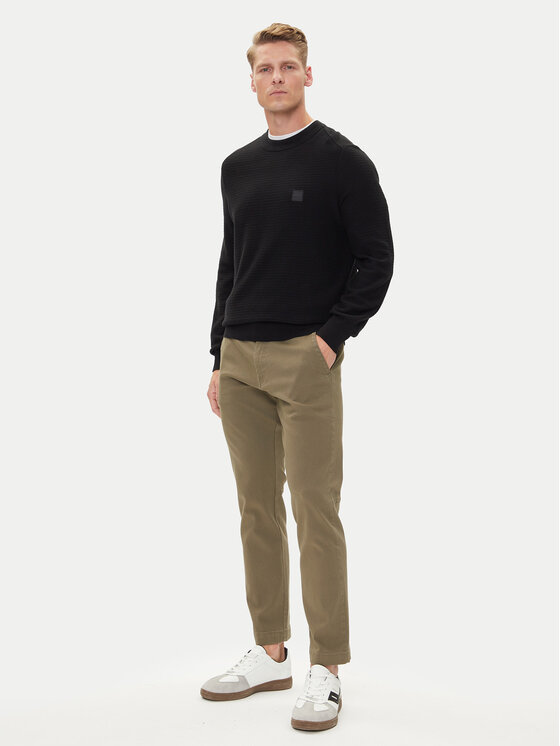BOSS BOSS Чино панталони Sanderson-L-2 50542986 Зелен Regular Fit