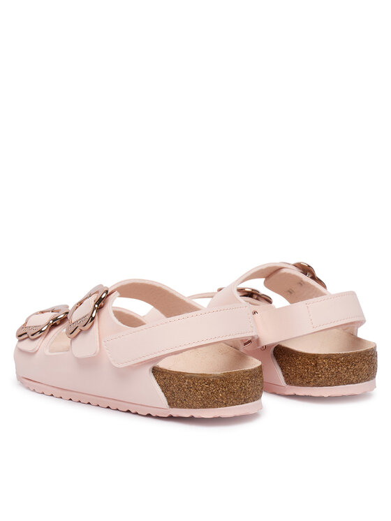 Birkenstock Birkenstock Sandały Milano Flower Buckle 1031654 S Różowy