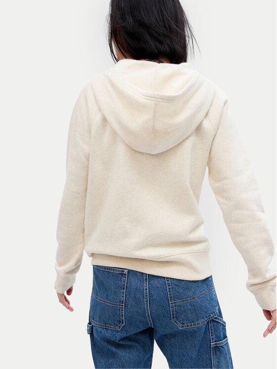 Gap Gap Bluză 463503-16 Écru Regular Fit