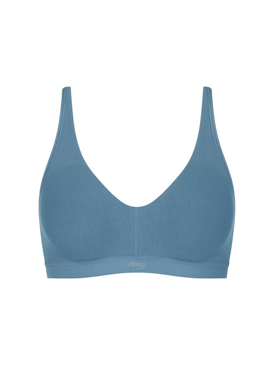 Triumph Triumph Biustonosz sloggi EVER Ease Soft bra Niebieski