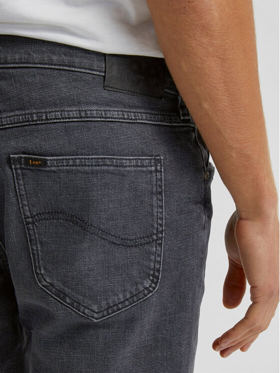 Lee Lee Pantaloncini di jeans Rider L73FIBB81 112331757 Grigio Slim Fit