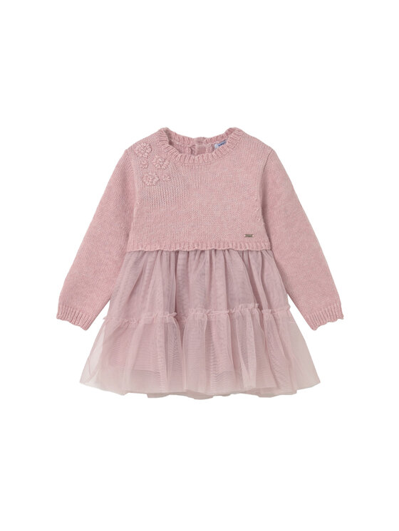 Mayoral Mayoral Elegáns ruha 2905 Rózsaszín Regular Fit