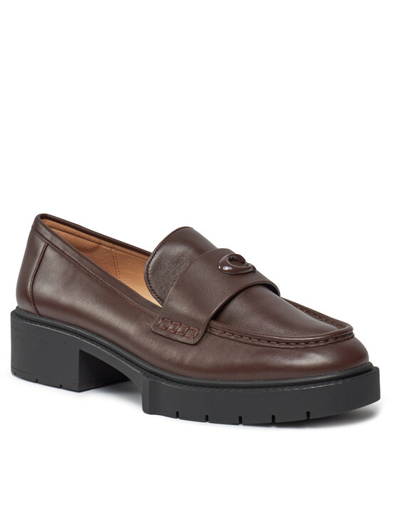 Coach Coach Loaferice Leah CB990 Smeđa