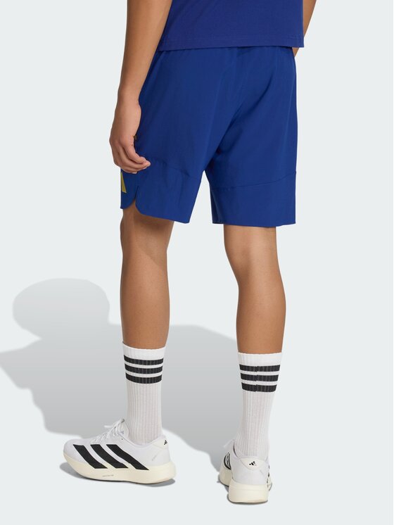 adidas adidas Szorty sportowe Włochy Tiro Błękitny Regular Fit